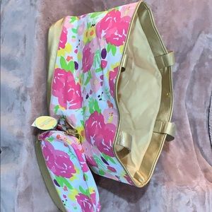 Floral Ultimate Pouch and Tote